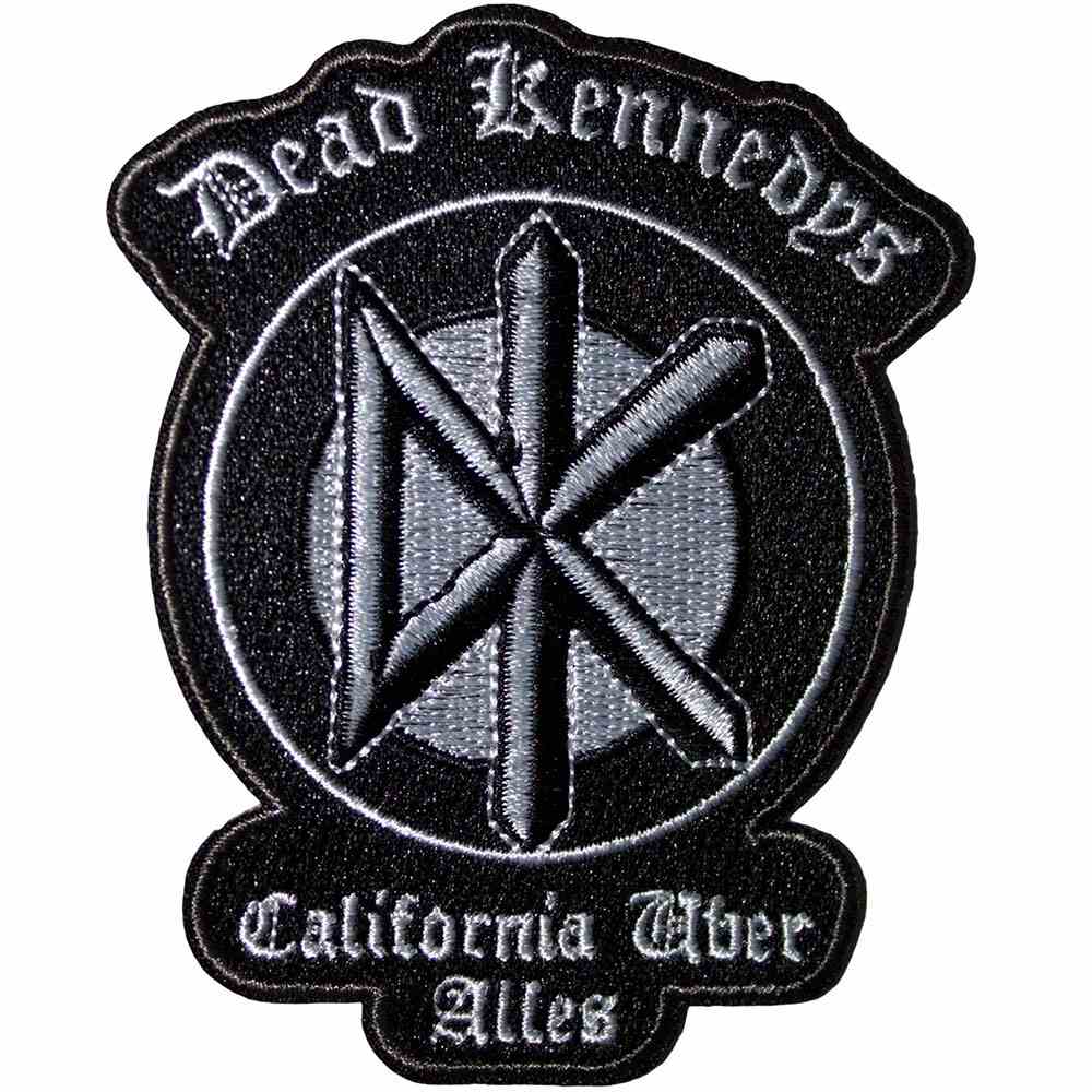 Dead Kennedys - California Uber Alles Patch - Zwart/Wit